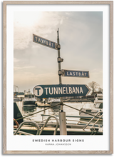 Load image into Gallery viewer, Swedish Harbour Signs

